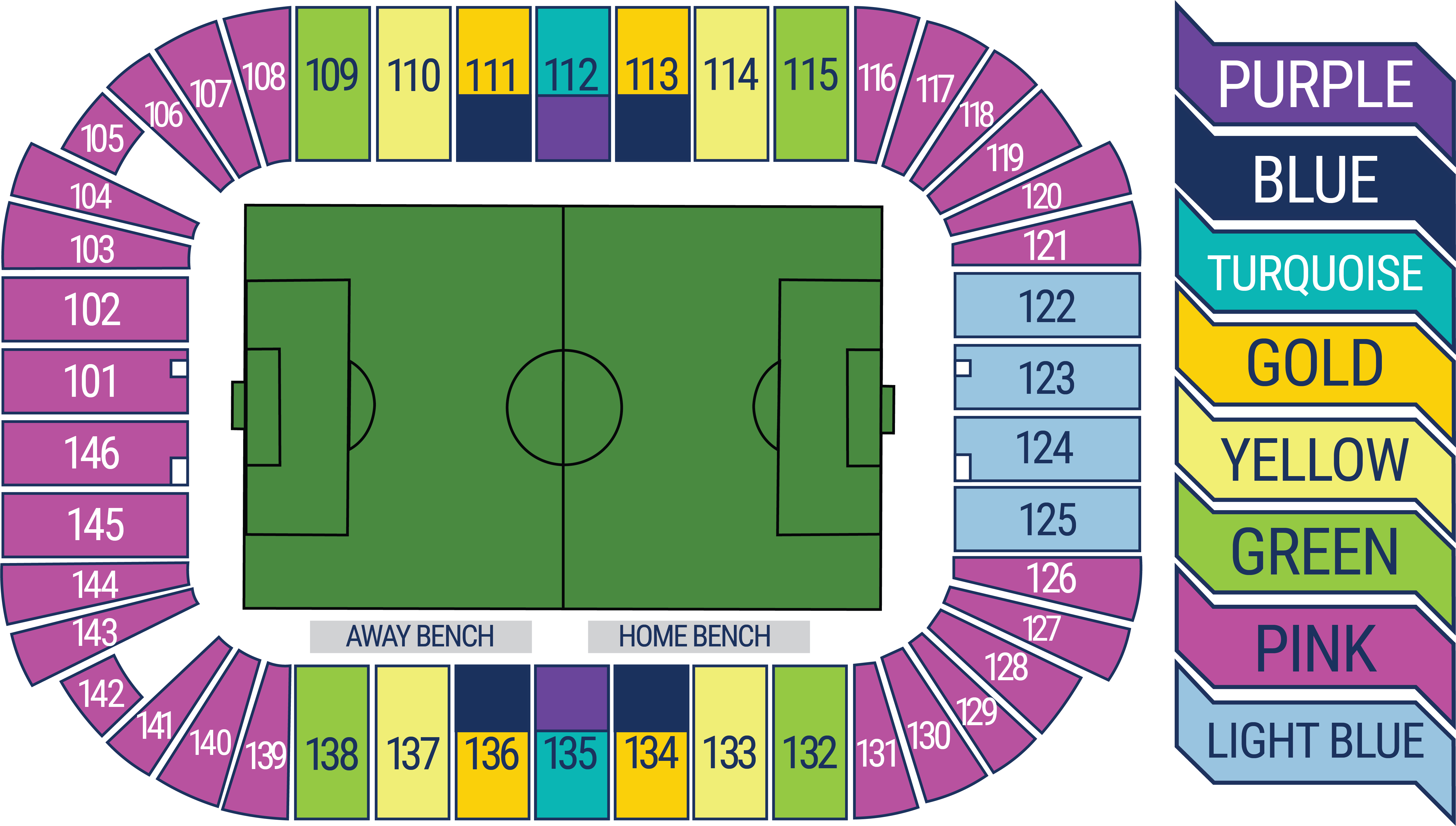 Asset 2Nissan Stadium Seating with Colors COLOR CODE